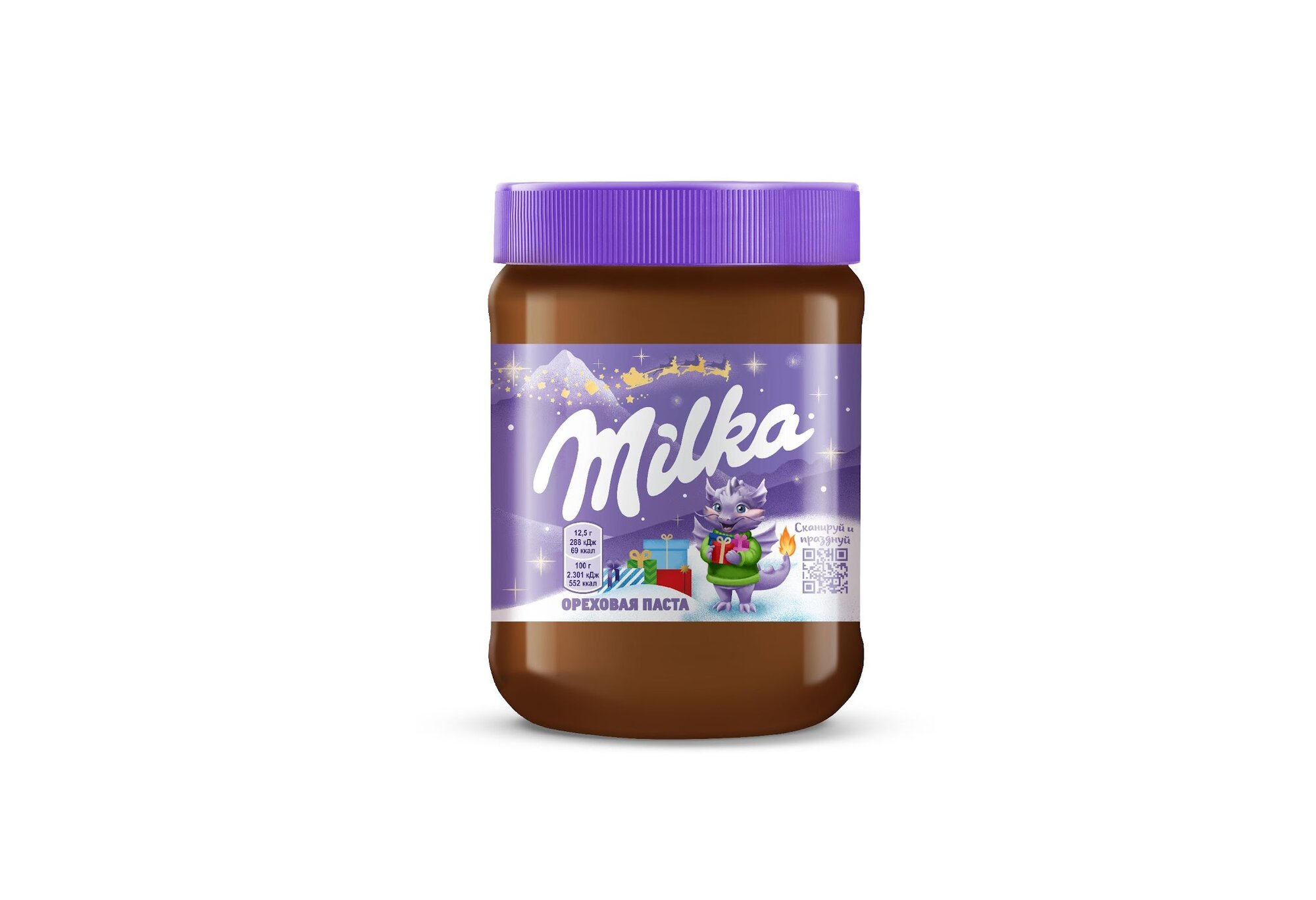 MILKA шоколадно-ореховая паста 350г