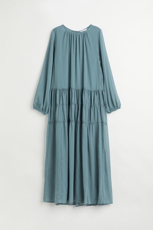 Платье H&M, размер L, бирюзовый