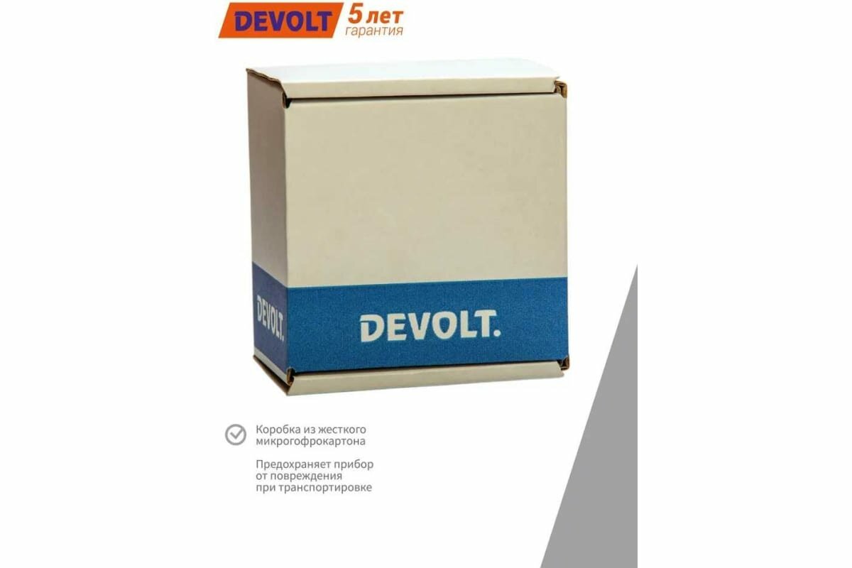 Devolt Терморегулятор TR-16ts, 3,6кВт, 16А, Tr16ts Devolttr16ts . - фотография № 4