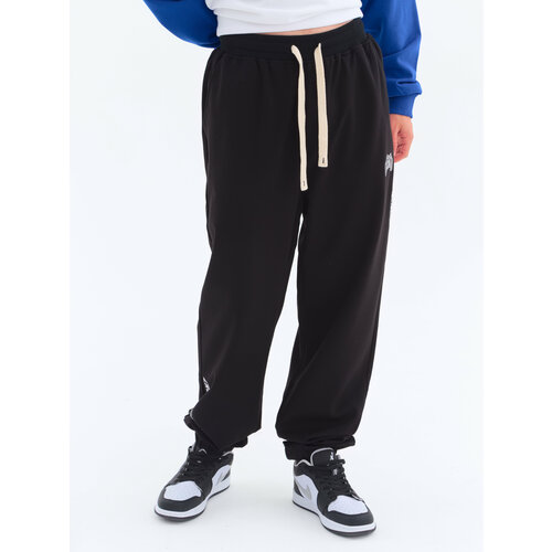 фото Брюки , размер 40-42(рост 160см), черный kf (koffee)