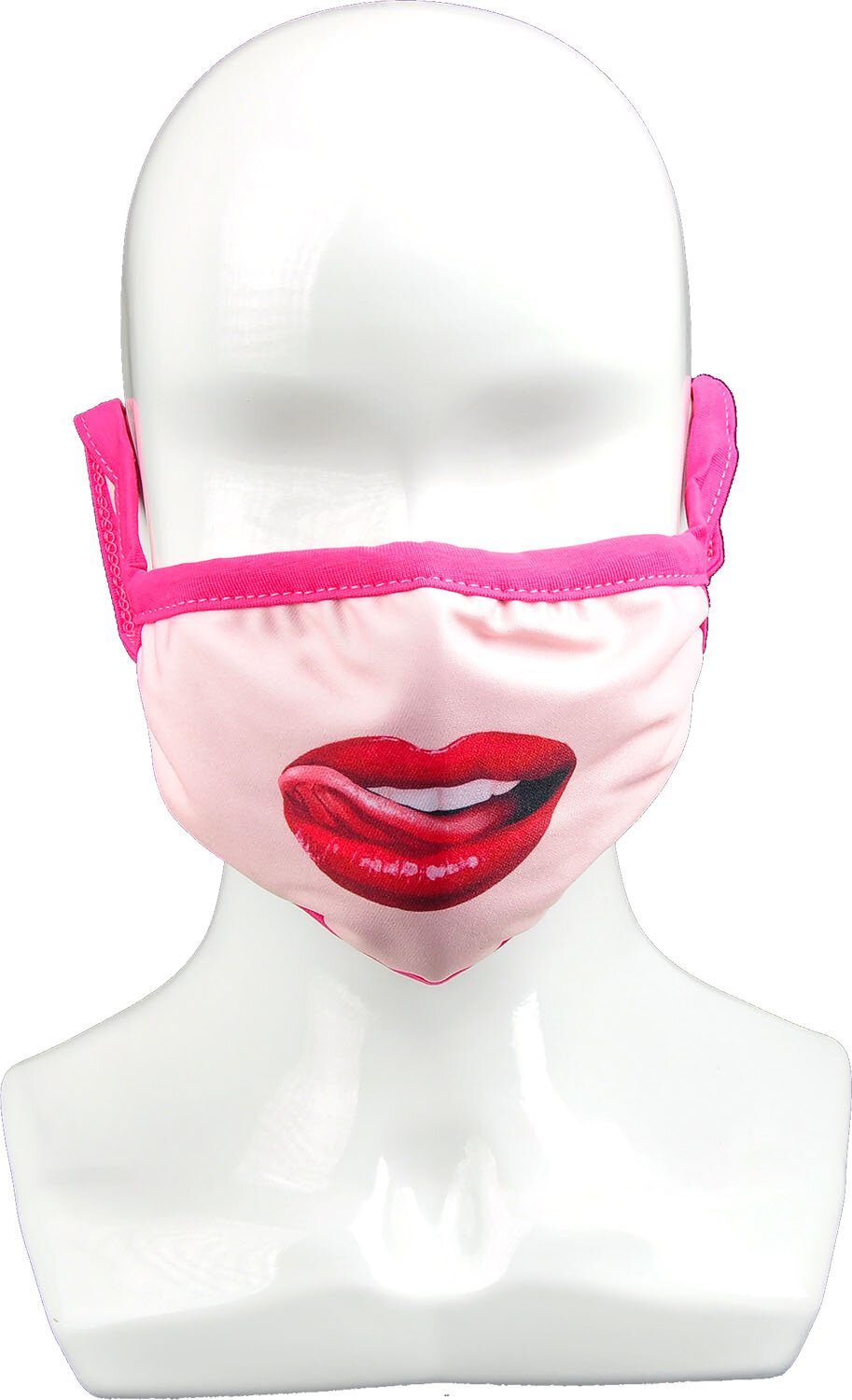 Маска многоразовая 2-х слойная защитная. Губы (АКС-474)