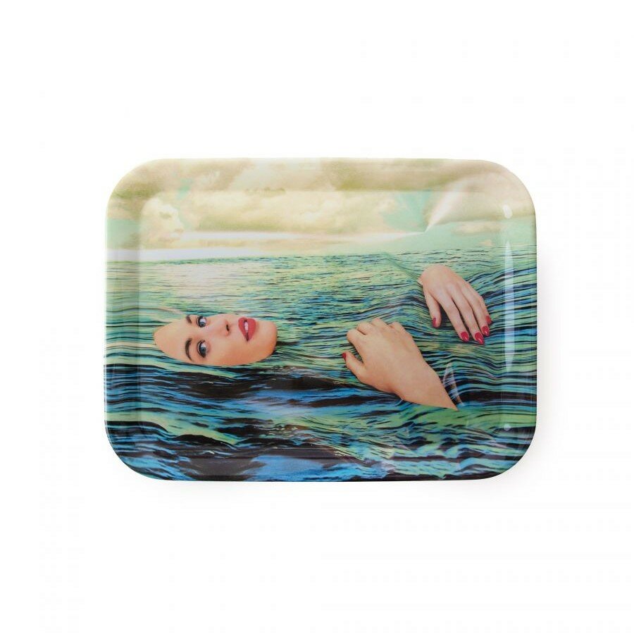 Поднос Seletti Toiletpaper Tray Sea Girl 19031