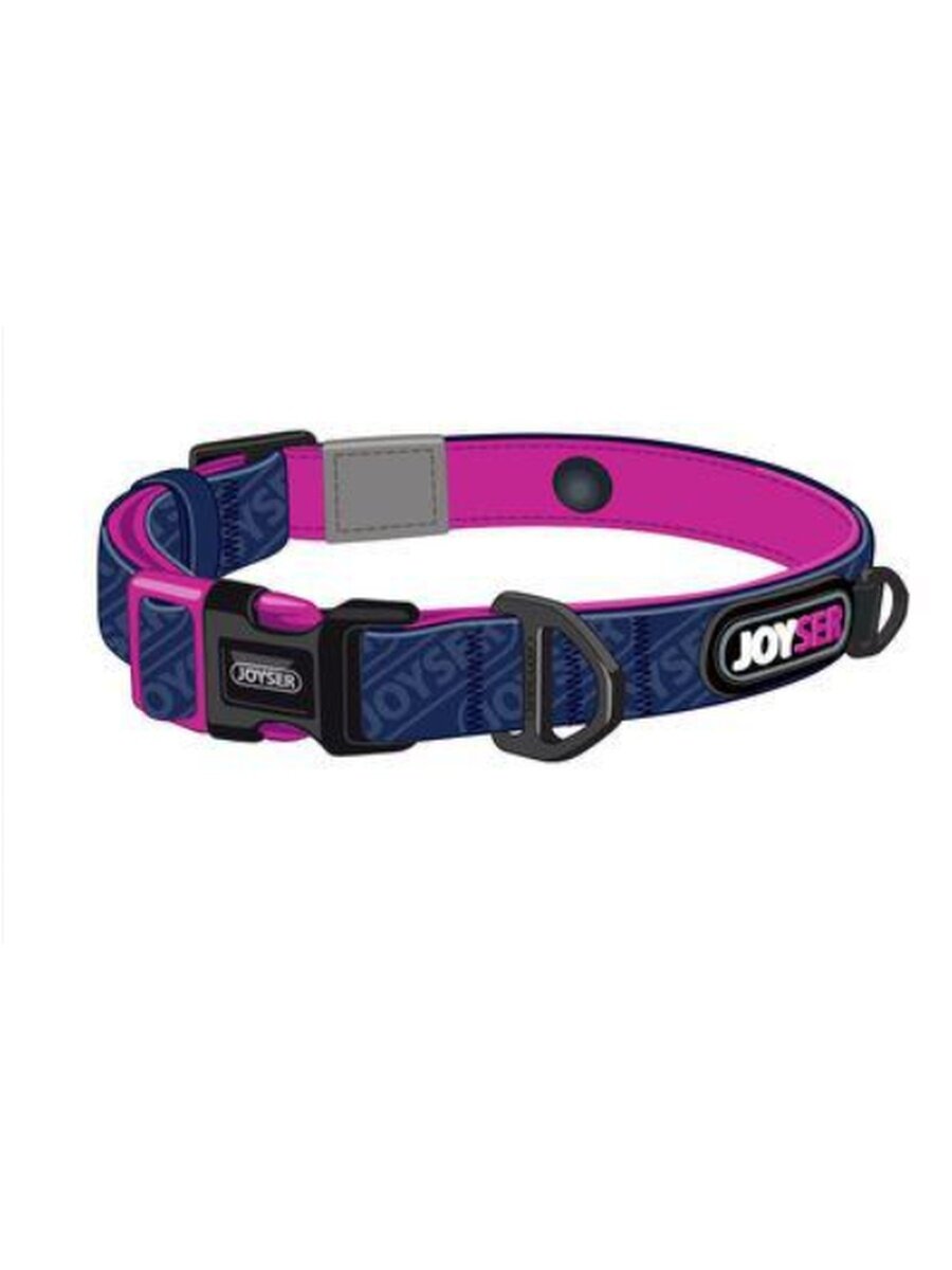 Ошейник для собак JOYSER Walk Base Collar S синий с розовым