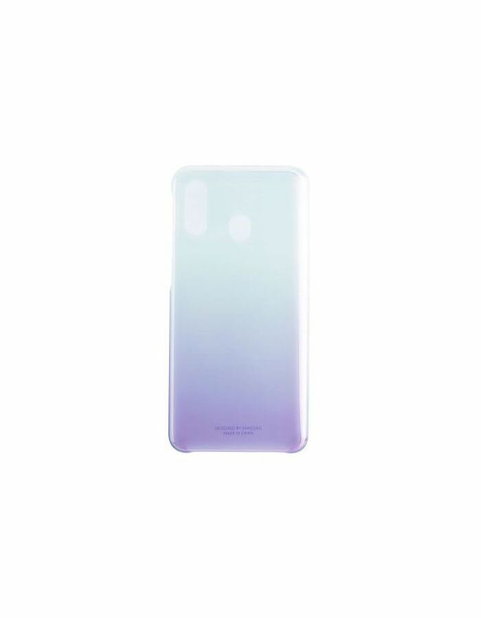 Чехол-крышка Samsung EF-AA405CBEGRU Gradation Cover для Galaxy A40, поликарбонат, черный - фото №8