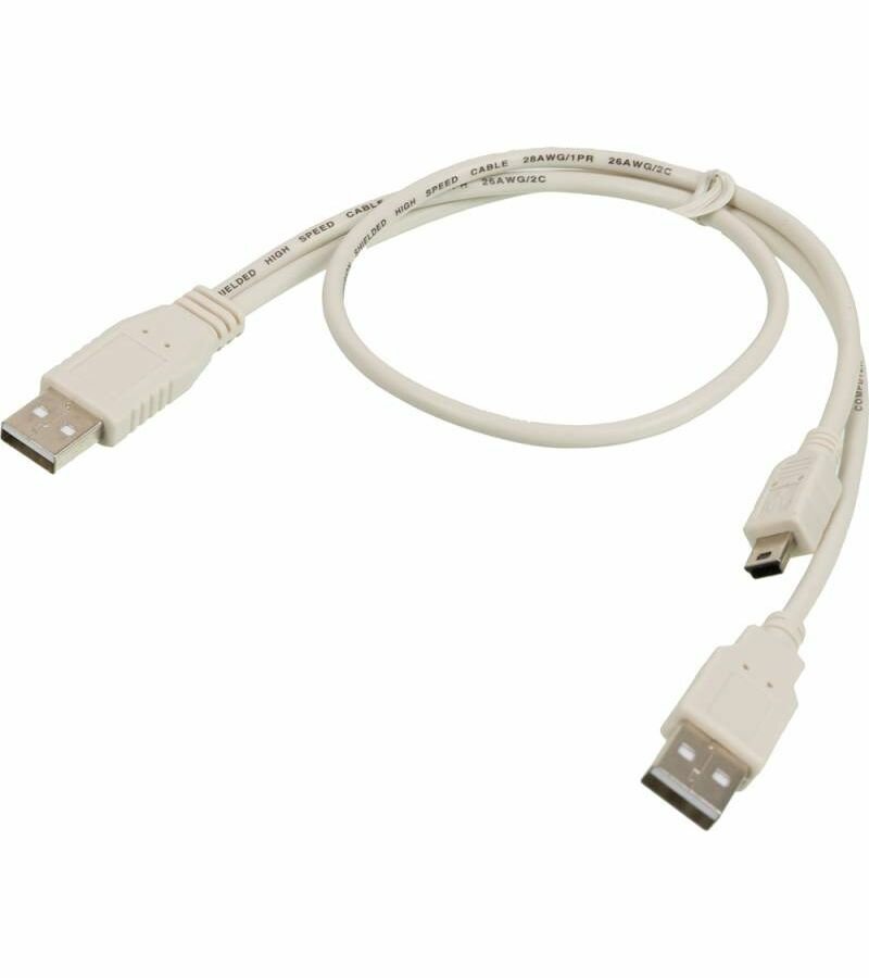 Кабель Ningbo USB A(m) mini USB B (m) 0.3м - фото №3