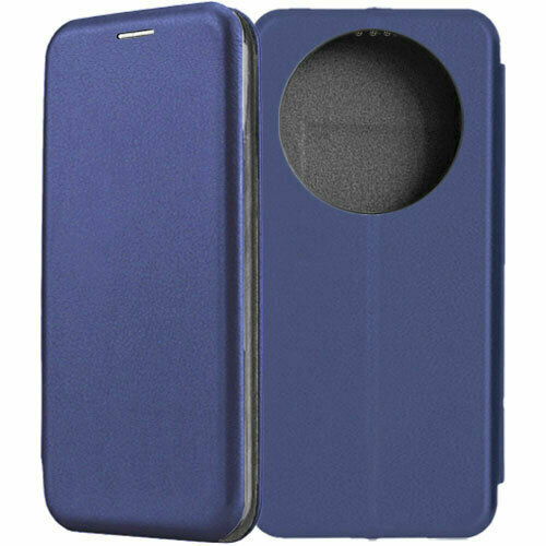 Чехол-книжка Fashion Case для Huawei Honor X9a синий чехол книжка fashion case для huawei honor x9a темно красный