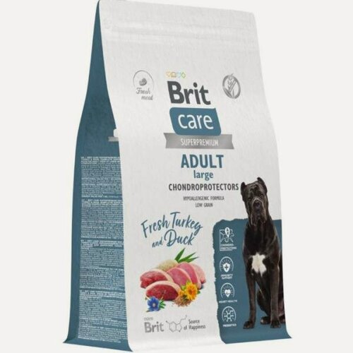 Изображение товара Brit Сухой корм Care Dog Adult Large Chondroprotectors для взрослых собак крупных пород с индейкой и уткой, 12кг