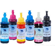 Чернила универсальные на водной основе NV Print для Сanon, Epson, НР, Lexmark, комплект 6 цветов