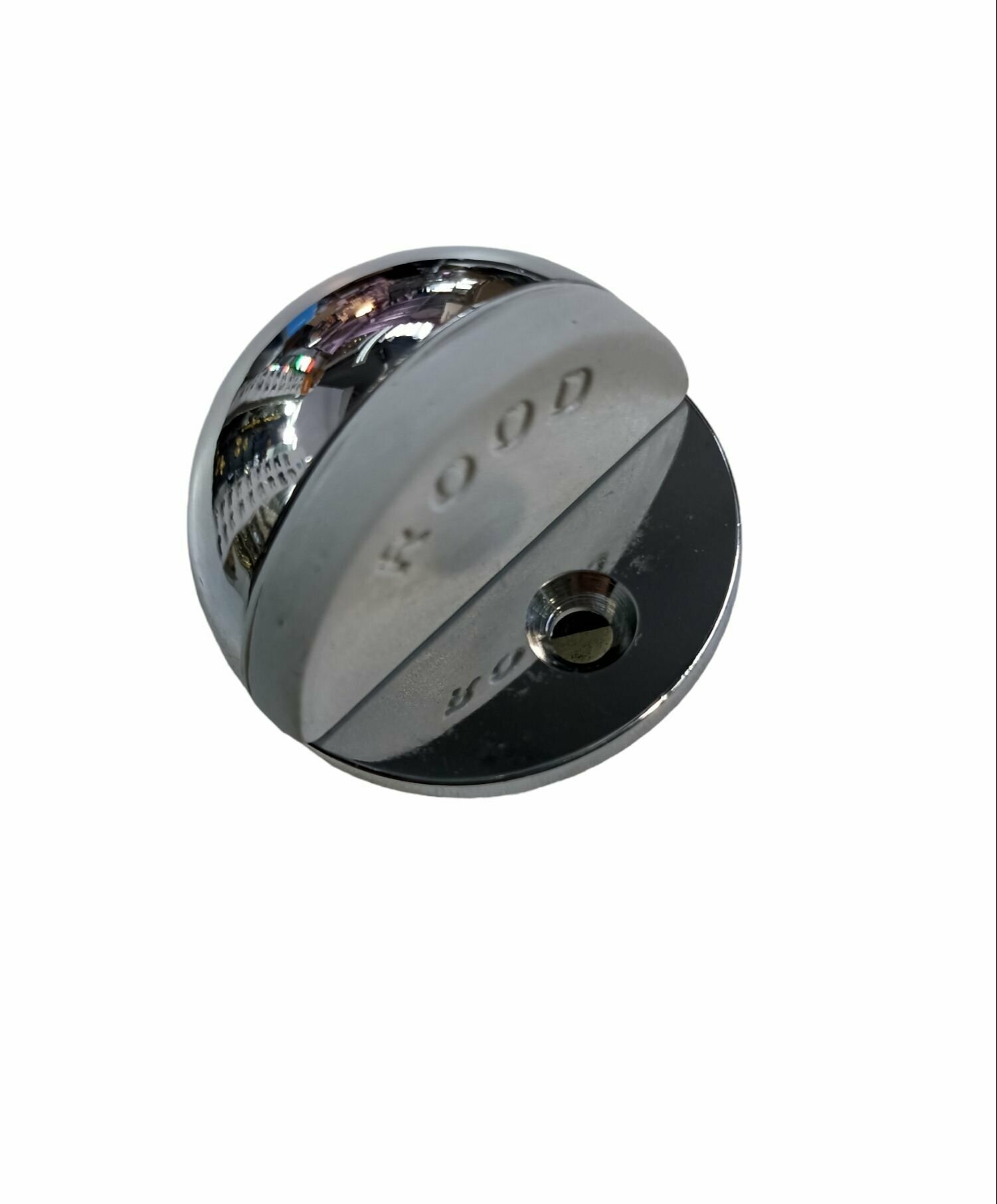 фото Упор дверной напольный полусфера DS-2 CP хром