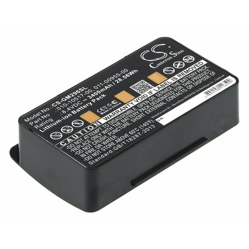 аккумулятор для gps навигатора garmin 010 11599 00 010 11654 03 361 00053 00 3 7v 2200mah код 008 01051 Аккумулятор Cameron Sino для GPS навигатора Garmin GPSmap 276C, 296, 478, 396, p/n: 010-10517-00, 010-10517-01, 010-10517-02, 011-00955-00, 3400мАч