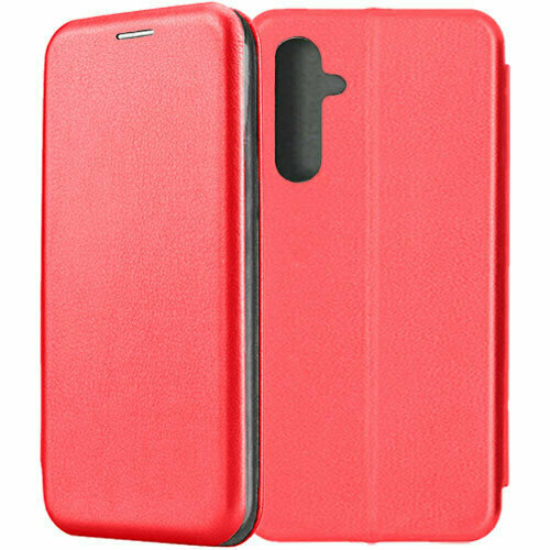 Чехол-книжка Fashion Case для Samsung Galaxy A54 5G A546 красный чехол книжка kaufcase для телефона samsung a54 5g a546 6 4 розовое золото трансфомер