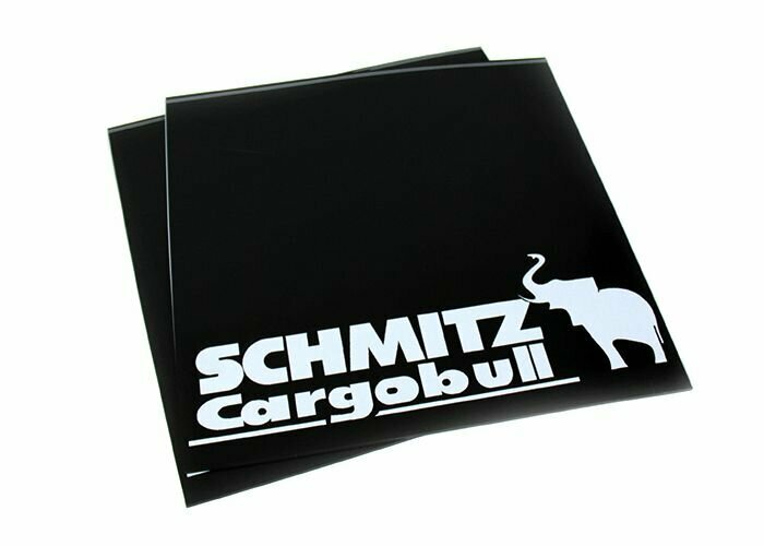 Брызговики задние резиновые Газель 3302 комплект 2шт. 400х400мм ("SCHMITZ Cargobul")