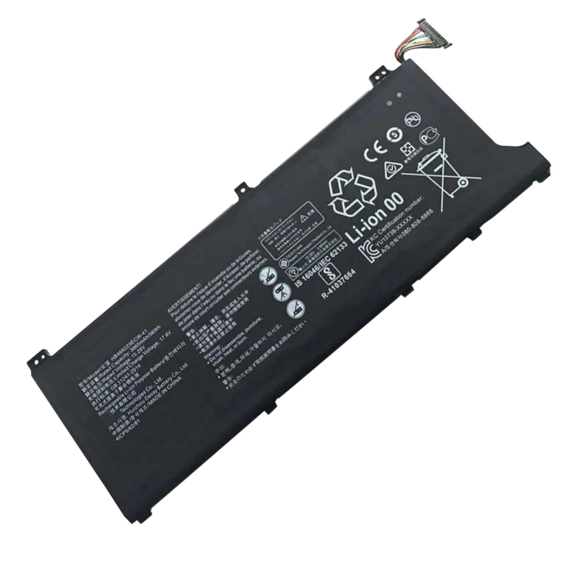 Аккумулятор HB4692Z9ECW-41 для Huawei MateBook D 14 15.28V 56Wh (3665mAh)