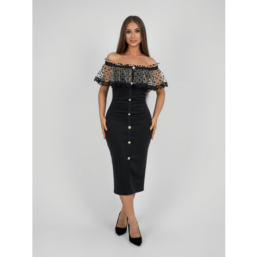 Платье размер 42, черный