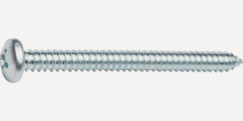 Изображение товара Шуруп 5.5х50 мм полусф. головка, белый цинк, острый, DIN 7981 250 шт в карт. уп. STARFIX SMC3-50310-250