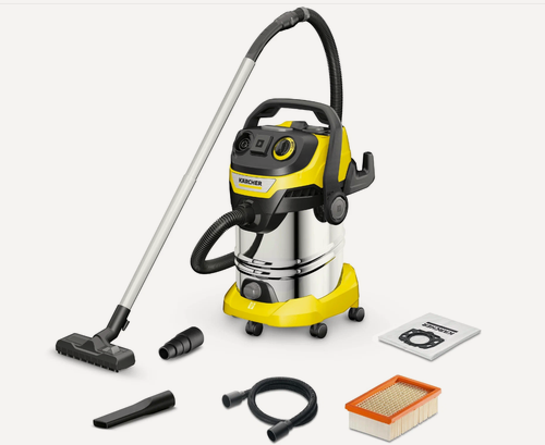 Изображение товара Строительный пылесос Karcher WD 6 P S V-30/6/22/T, желтый [1.628-360.0]