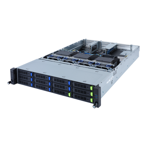 Сервер в корпусе высотой 2U Никс gS9600/pro2U S924B2Fi Xeon Silver 4314/128 ГБ/1 x 960 Гб SSD/A100/Aspeed AST2600