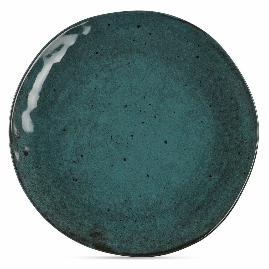 Тарелка обеденная STONE TURQUOISE 26см FIORETTA TDP570 - фото №11