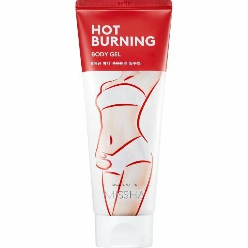 Missha Антицеллюлитный гель для тела Hot Burning Body Gel с разогревающим эффектом, 200 мл, 2 шт