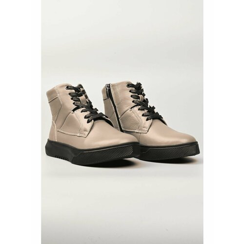 фото Ботинки comecity, размер 37, бежевый, серый