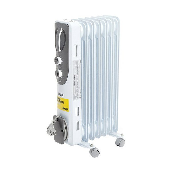 Радиатор масляный Zanussi Espressione ZOH/ES-07WN 1500W (7-секций), - фотография № 1