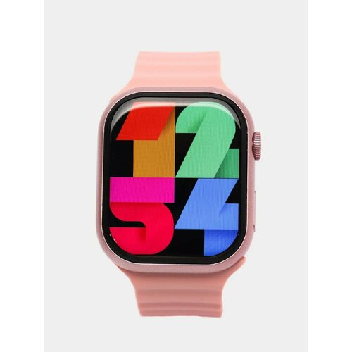 Смарт часы 9 серии Умные часы X9 розовые Smart Watch Смарт часы Series 9 Смарт часы женские и мужские Часы наручные новинка 2023 розовые 219900₽