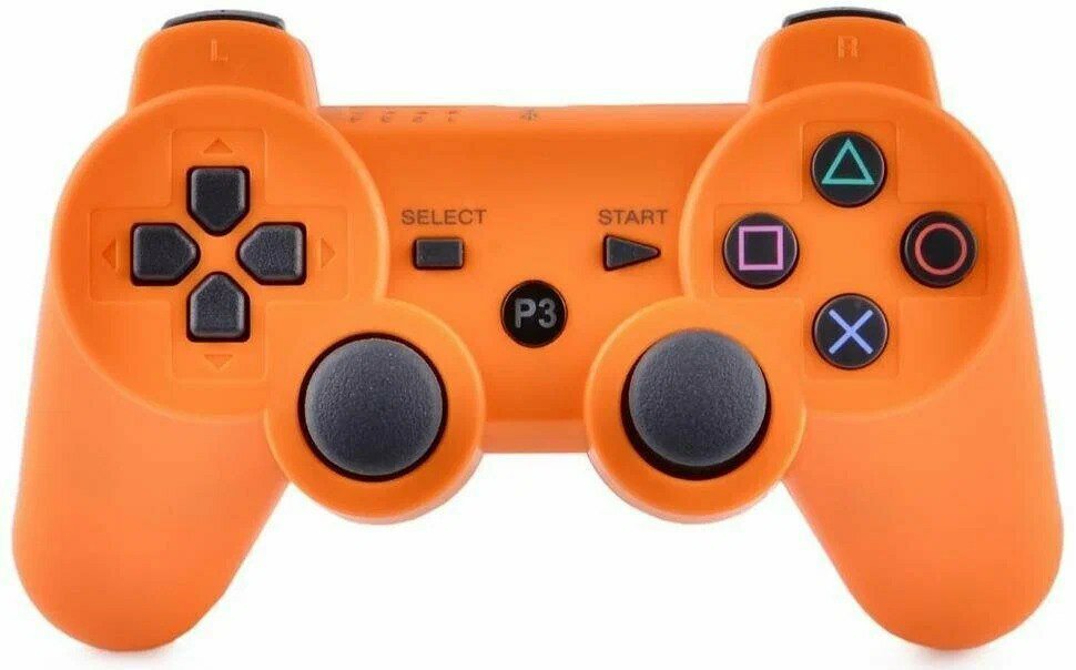 Геймпад беспроводной для PlayStation 3 (оранжевый)