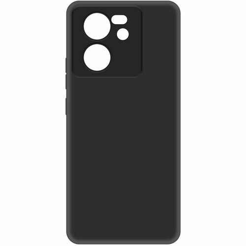 Чехол-накладка Krutoff Soft Case для Xiaomi 13T/ 13T Pro черный чехол накладка krutoff soft case шторм для xiaomi 13t черный