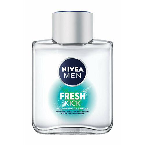 Лосьон после бритья с мятой и кактусовой водой Nivea Men Fresh Kick Лосьон после бритья товары для бритья nivea men лосьон после бритья fresh kick