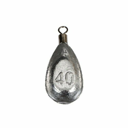 фото Груз оливка с вертлюгом yugana, 40 г (комплект из 20 шт)