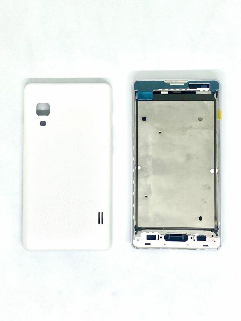 Корпус (крышка+рамка) для LG E450 белый