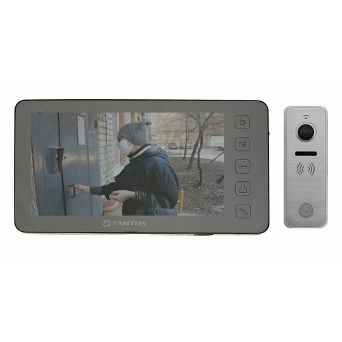 Tantos Prime SD Mirror и iPanel 2+ (Metal) (комплект многофункционального домофона 7