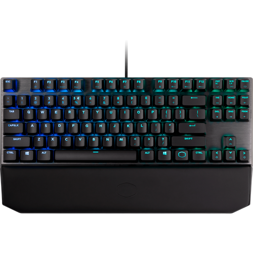 Клавиатура Cooler Master MK730 (Cherry Brown) (MK-730-GKCM1-RU) игровая клавиатура xpg summoner cherry mx blue switches usb алюминиевая рама rgb подсветка подставка под запястья usb порт