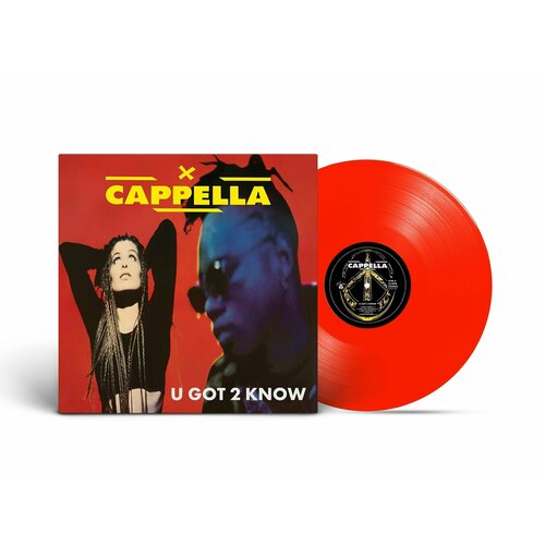 виниловая пластинка cappella cappella 1998 2023 black vinyl Виниловая пластинка Cappella - U Got 2 Know (1994/2023) (Red Vinyl