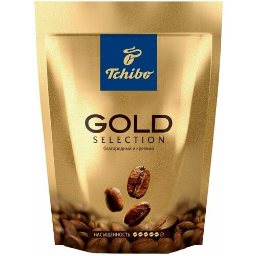 Кофе растворимый Tchibo Gold Selection натуральный сублимированный 285г 3шт