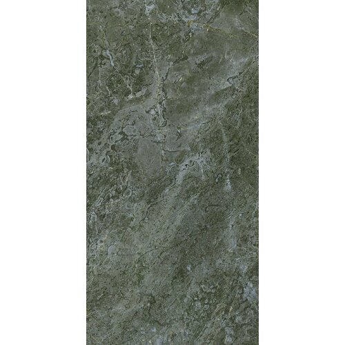 Керамическая плитка настенная Kerama marazzi Серенада Зеленый глянцевый обрезной 30x60 см, уп 1.26 м2, 7 плиток 30x60 см.