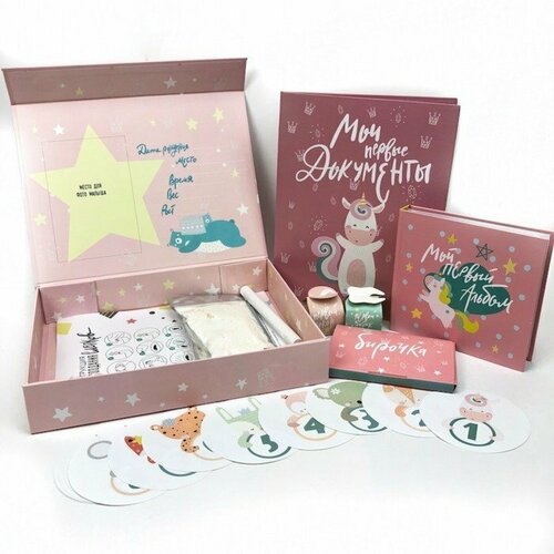 Набор Главный набор для новорожденной девочки 7 предметов 2771₽