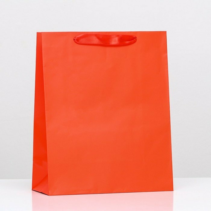 Пакет ламинированный «Красный», 26 х 32 х 12 см (комплект из 16 шт)