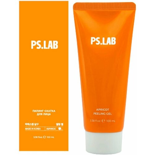 Пилинг-скатка для лица Prettyskin PS.LAB Apricot с натуральным экстрактом абрикоса 100мл х3шт