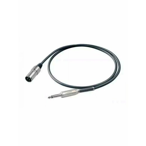 Шнур микрофонный Proel 63mm Mono Jack - XLRF 3m BULK220LU3 176300₽
