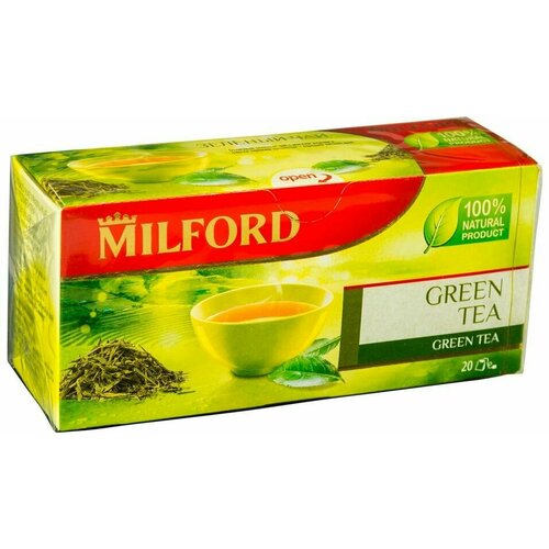 Чай зеленый Milford 20*1.5г х 2шт