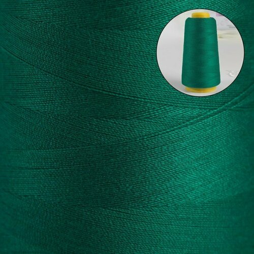 Нитки 40/2, 3000 ярд, цвет зелёный (комплект из 11 шт) нитки 40 2 2700 м цвет зелёный 1065