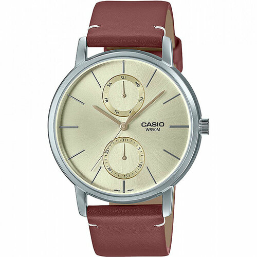 фото Наручные часы casio часы casio mtp-b310l-9avef, золотой