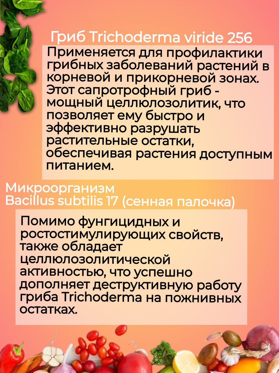Биофунгицид Бска-3 (Триходерма + Сенная Палочка) - Для Сада И Огорода ...