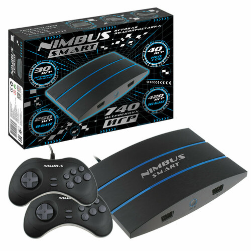 Игровая приставка 8- и 16-бит Nimbus Smart 740 игр