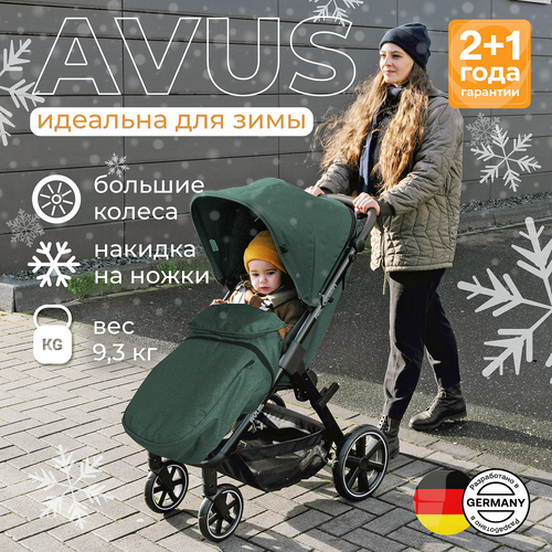 Коляска прогулочная ABC-Design Avus Basil 12004202304 коляска прогулочная abc design avus lake