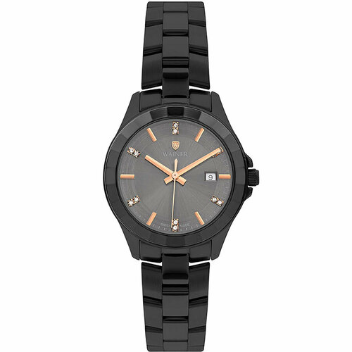 фото Наручные часы wainer, серый, черный
