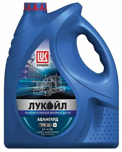 Масло дизельное полусинтетическое Лукойл Авангард 10W40 CF-4/SG 5л ...