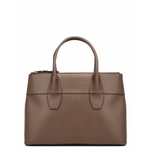 Сумка ELEGANZZA, фактура гладкая, коричневый сумка шоппер eleganzza фактура гладкая мультиколор