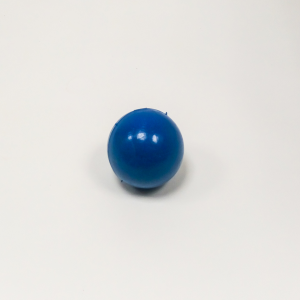 Мяч для метания синий 130 гр, резина